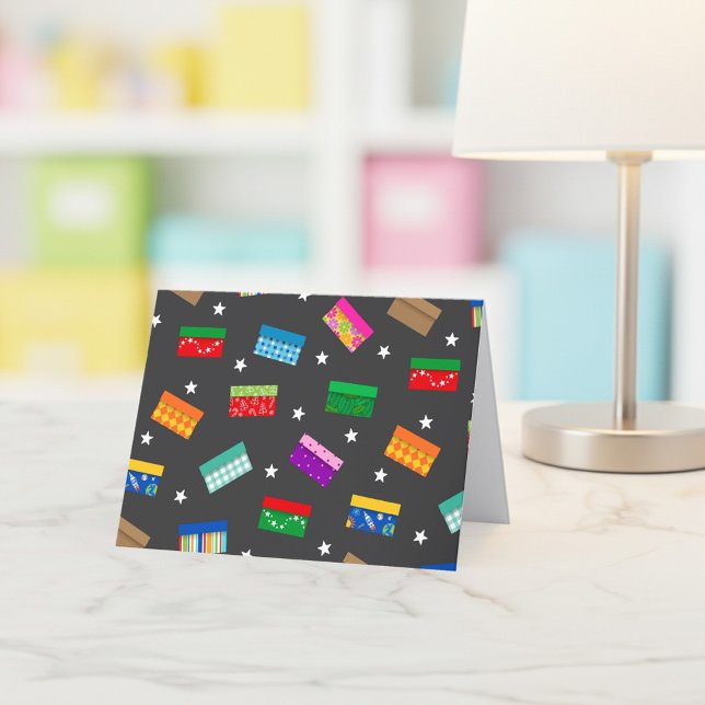 Tarjeta de agradecimiento Shoebox Star - Gris (Subido por el creador)