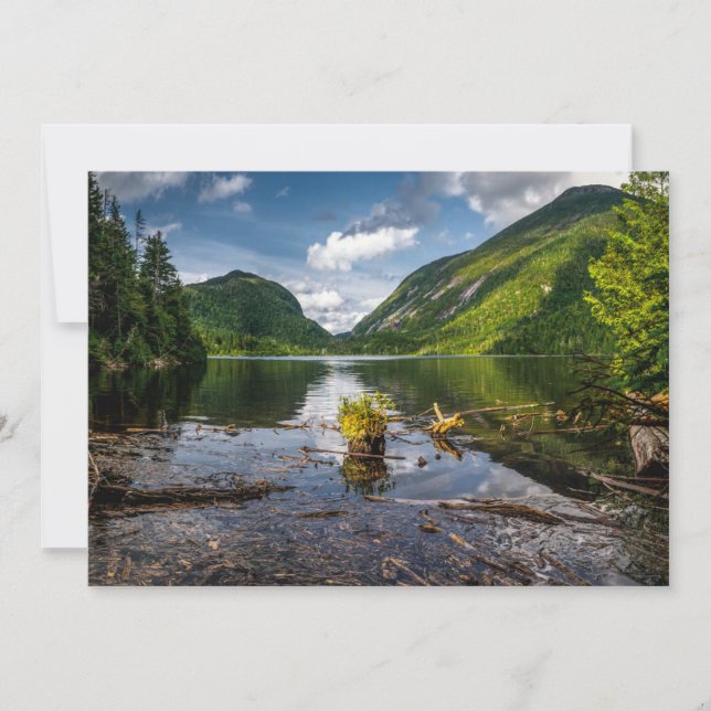 Tarjeta De Agradecimiento Sierra | Adirondack High Peaks, Nueva York (Anverso)