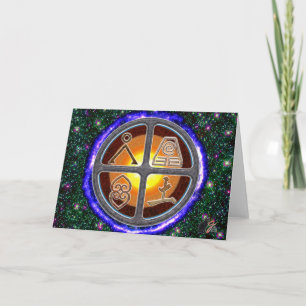 Tarjeta De Agradecimiento Signos de Tierra