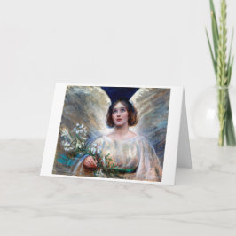 Tarjeta De Agradecimiento Silencio de Pascua de Alice Pike Barney