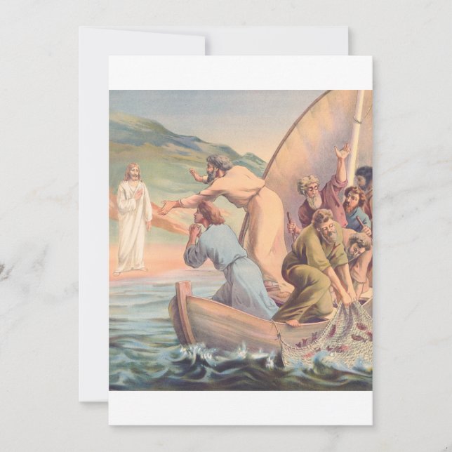 Tarjeta De Agradecimiento Simón, ¿me amas (Anverso)