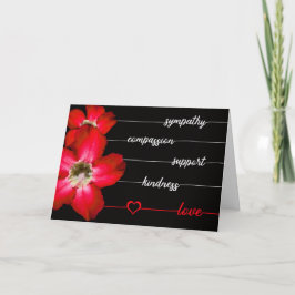 Tarjeta De Agradecimiento Simpatía, compasión...¡Tus regalos importaban! Gra