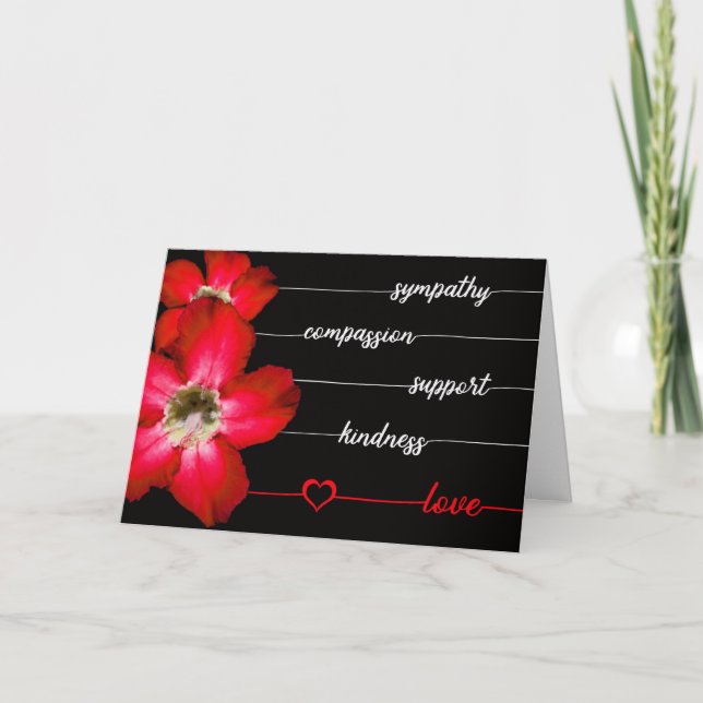 Tarjeta De Agradecimiento Simpatía, compasión...¡Tus regalos importaban! Gra (Anverso)