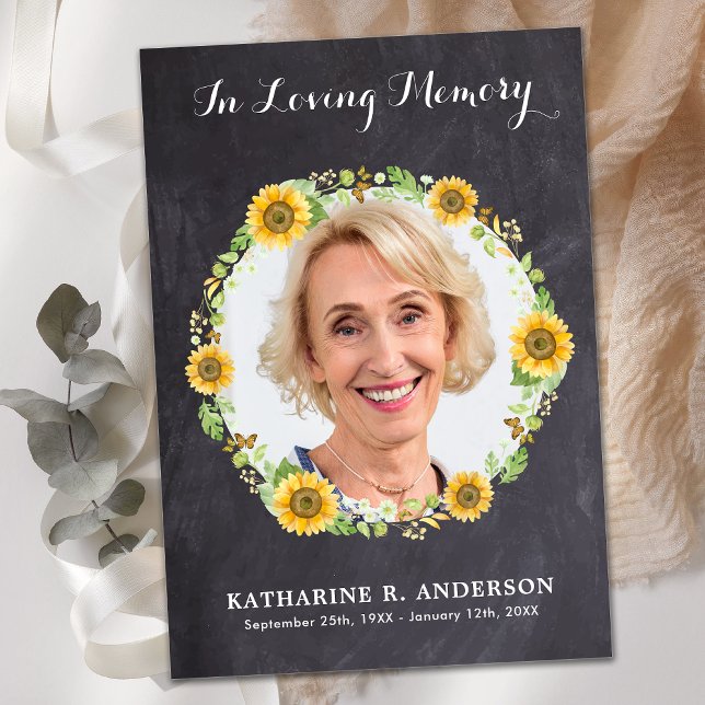 Tarjeta De Agradecimiento Simpatía fúnebre fúnebre por el funeral de un gira (Subido por el creador)