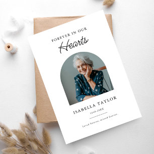 Tarjeta De Agradecimiento Simpatía Funeral Para Siempre En Nuestra Foto De C