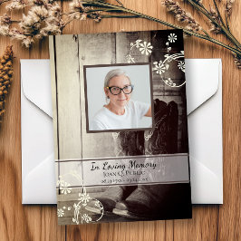 Tarjeta De Agradecimiento Simpatía por el funeral de Western Cowboy Boots