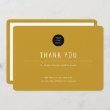 Simple-Colorido fondo moderno-Tarjeta de agradecim