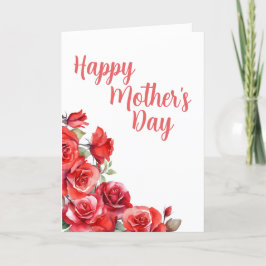 Tarjeta De Agradecimiento Simple - Día de la Madre