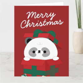 Tarjeta De Agradecimiento Simple Diversión pura Feliz Navidad