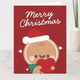 Tarjeta De Agradecimiento Simple Diversión pura Feliz Navidad