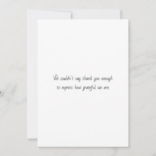 Tarjeta De Agradecimiento Simple Médico de IVF Gracias Apreciación de la tar