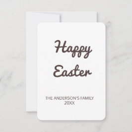 Tarjeta De Agradecimiento simple mínimo añadir el paso rápido del texto