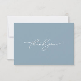 Tarjeta de agradecimiento simple moderna y elegant
