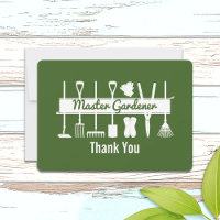 Simple Moderno Jardinero Maestro Verde Bosque