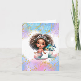 Tarjeta de agradecimiento simple para fiesta de si