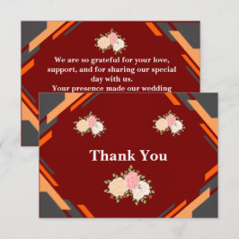 Tarjeta de agradecimiento – Simple, personalizable