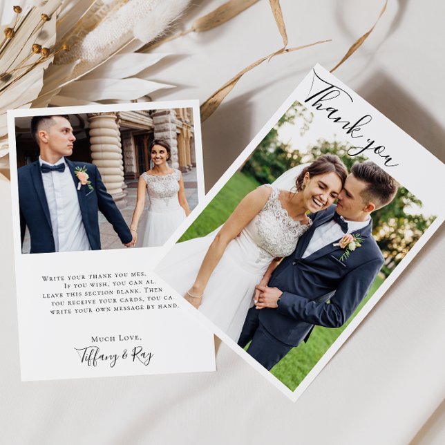 Tarjeta de agradecimiento simple y elegante (Subido por el creador)