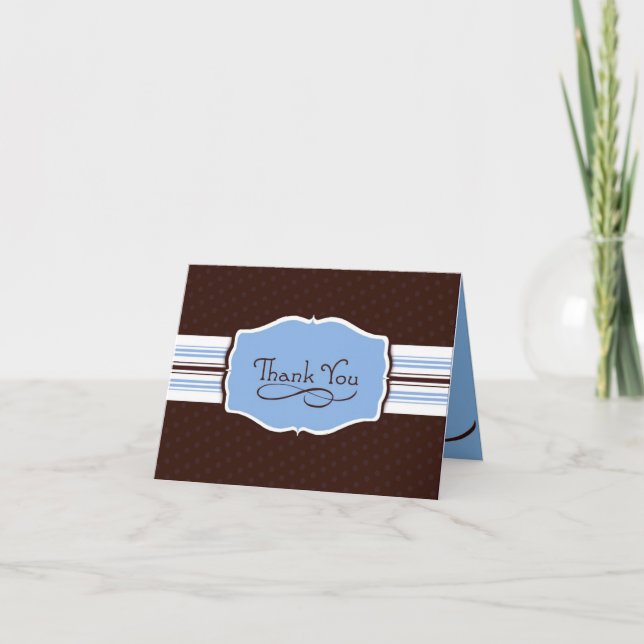 Tarjeta de agradecimiento simplemente enviada (Anverso)