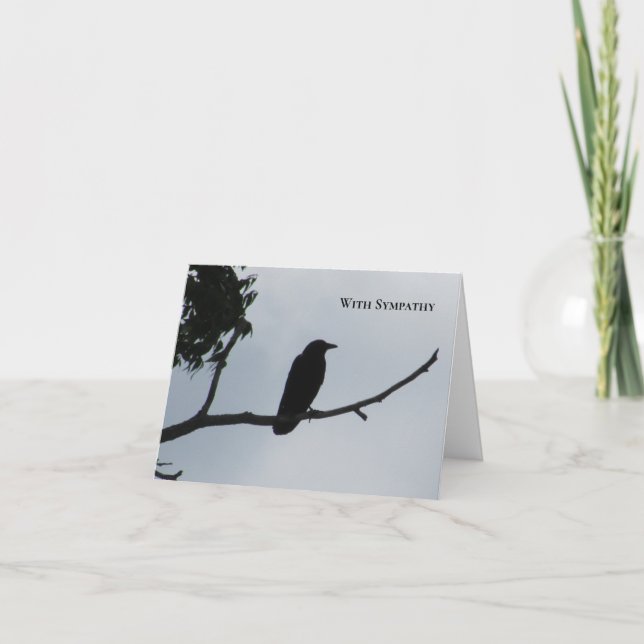 Tarjeta De Agradecimiento Simply Classy sympathy Card for anyone (Anverso)