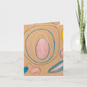 Tarjeta De Agradecimiento Sin título, 1908 por Hilma af Klint
