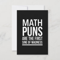 Sine de locura matemáticas graciosas puntas blanco