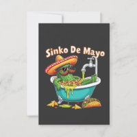 Sinko de Mayo"Funny Cinco de Mayo Cactus