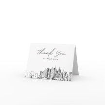 Skyline Sketch Blank de San Antonio