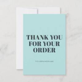 Tarjeta De Agradecimiento Snap Tag Share Small Business Thank You Card