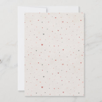 Tarjeta de agradecimiento Soft Hearts