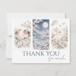 Tarjeta De Agradecimiento Soft Woodland Animals Thank You Card