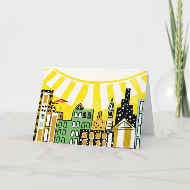 TARJETA DE AGRADECIMIENTO SOL DE LA CIUDAD (Anverso)