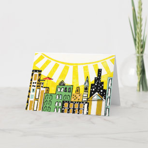 TARJETA DE AGRADECIMIENTO SOL EN LA CIUDAD