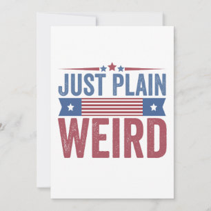 Tarjeta De Agradecimiento Solamente simple y rara bandera estadounidense en 