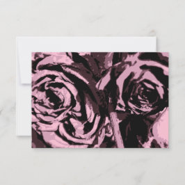 Tarjeta De Agradecimiento Solo algunos Rosas