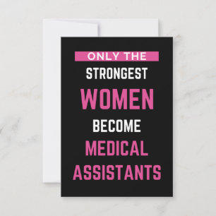 Tarjeta De Agradecimiento Solo las mujeres más fuertes se convierten en asis