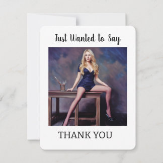 TARJETA DE AGRADECIMIENTO SÓLO QUERÍA DARTE LAS GRACIAS