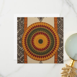 Tarjeta De Agradecimiento Sophisticated Luxury African Caribbean Asian  