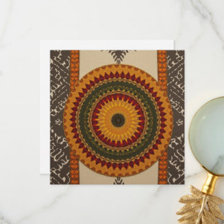 Tarjeta De Agradecimiento Sophisticated Luxury African Caribbean Asian  