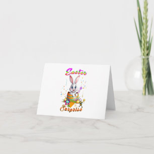 Tarjeta De Agradecimiento Sorpresa de Pascua