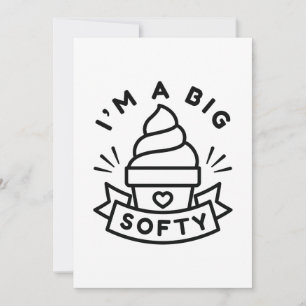 Tarjeta De Agradecimiento Soy un gran Softy