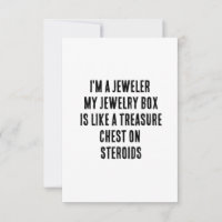 Soy un joyero - mi joyería es como un tesoro