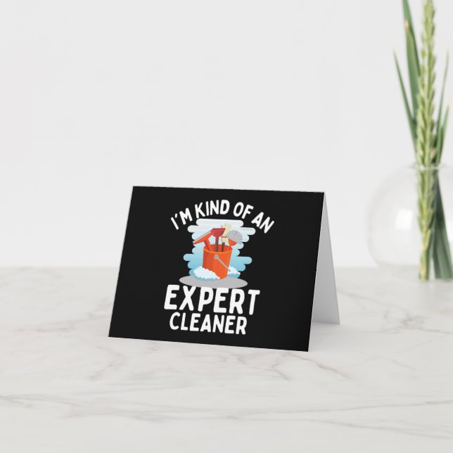 Tarjeta De Agradecimiento Soy una especie de Novedad experta en mantenimient (Anverso)