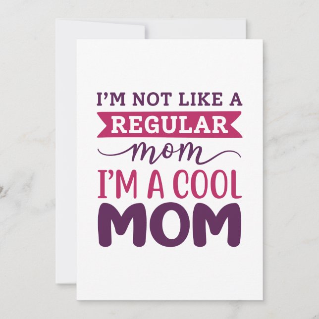 Tarjeta De Agradecimiento Soy una mamá de Guay (Anverso)