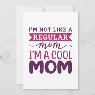 Tarjeta De Agradecimiento Soy una mamá de Guay
