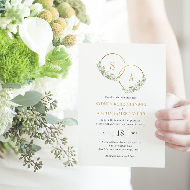 Tarjeta De Agradecimiento Splendid Union Wedding Invitation SPU (Subido por el creador)