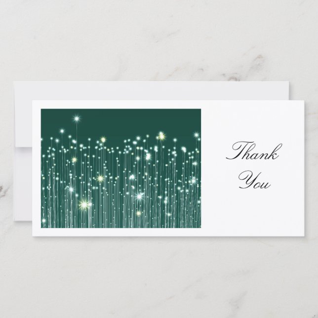 Tarjeta De Agradecimiento Star Strands - Gracias (Anverso)