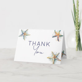 TARJETA DE AGRADECIMIENTO STARFISH