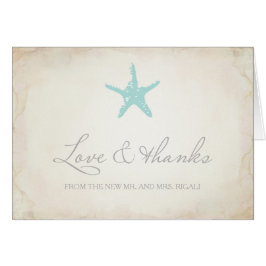 Tarjeta de agradecimiento, Starfish costero