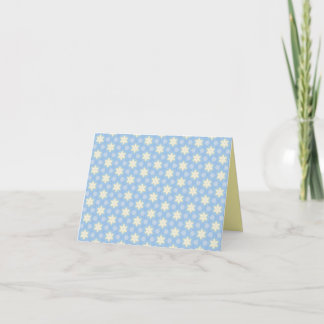 Tarjeta De Agradecimiento Starry Blue Thank you card
