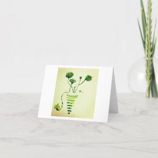 Tarjeta De Agradecimiento Stationery Floral Whimsey